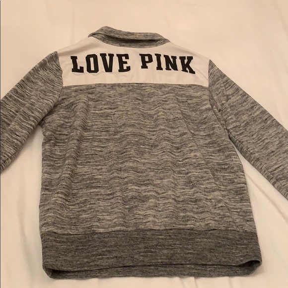 Victoria’s Secret (pink) quarter zip sweater - Picture 2 of 7
